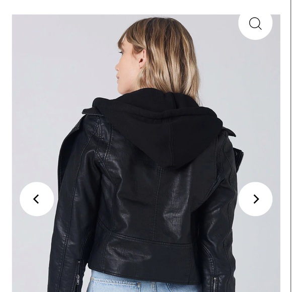 Saltwater Luxe Nash Faux Leather Jacket - Picture 4 of 5